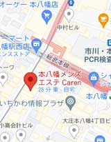 Carentのアクセス地図